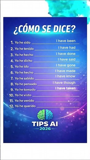 Participio pasado en Inglés?