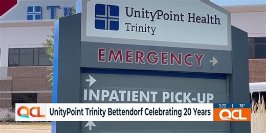 UnityPoint Health celebrates Bettendorf hospital’s 20-year anniversary