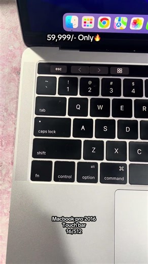 Macbook pro 2016 with touchbar only in 60k #macbooklaptop #macbook #laptop #hp #dell #macbookair