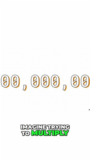 Math Secret: Make Big Numbers EASY with Exponents! #shorts