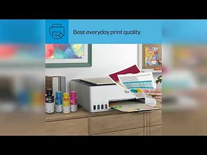 Review: HP Smart-Tank 5000 Wireless All-in-One Ink-Tank Printer with up to 2 years of ink incl...