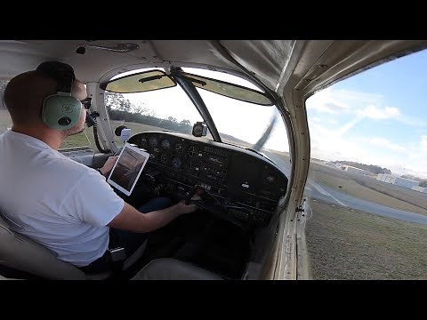 Piper Cherokee Landing Practice with 4 DIFFERENT FLAP SETTINGS | Pilot Vlog #7