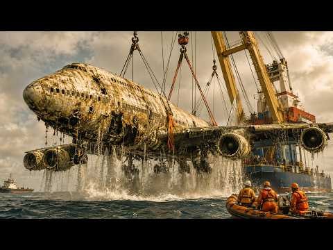 Salvaging and Restoring the Boeing 747 Jet Lost Beneath the Ocean || Ruined to Mega Restoration
