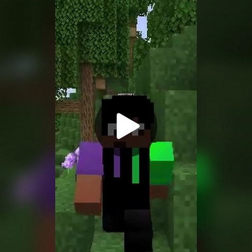 Minecraft but I switch youtubers when I touch green #minecraft #fyp