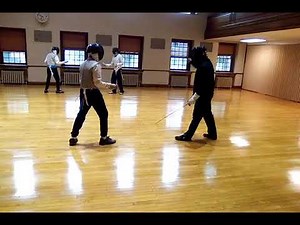 Fencing lesson for kids and teens. It's a college sport too🎓