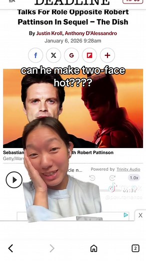 not so silently screaming #sebastianstan #batman #actor #buckybarnes