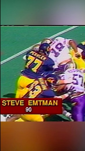 Steve Emtman epitomized intensity on the gridiron. His physical prowess stifled opposing run offenses and struck fear into quarterbacks as a relentless pass rusher. Emtman's dominance earned him First Team All-America honors in 1991, as he helped propel Washington Husky Football to a stellar 10-2 season and a triumphant victory over Iowa in the Rose Bowl Game! 🌹 #CFBHALL #CollegeFootball #AllAboutTheW #PurpleReign ☔️ | College Football Hall of Fame