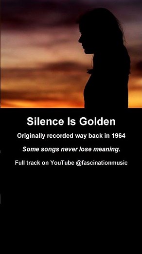 Silence is Golden - (Cover) Tremeloes, Frankie Valli Tribute - Fascination Music #60smusic