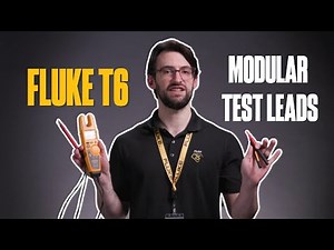 Recommended Test Probes | Fluke T6 Series Modular Test Leads & Accessories