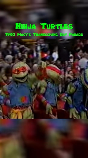 13K views · 310 reactions | When the TMNT took their rock music to the 1990's Macy's Thanksgiving Day Parade! #tmnt #ninjaturtles #thanksgiving #macysthanksgivingdayparade #teenagemutantninjaturtles | Nostalgic Nebula | Facebook