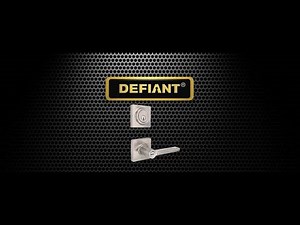 Defiant Lever and Deadbolt Combo Installation