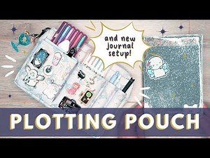 Author Plotting Journal and Pouch // My Story Planning System