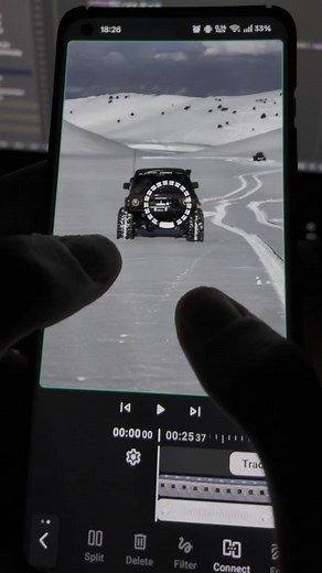 Testing Motion Tracking Video Editor App for Android