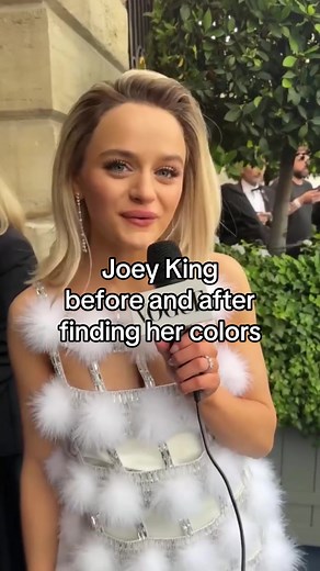 Joey King's Color Transformation: Discovering Her Best Colors