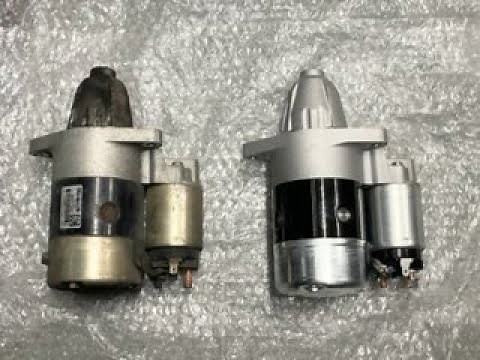 キャリイ トラック DA63T セルモーターを交換しました。