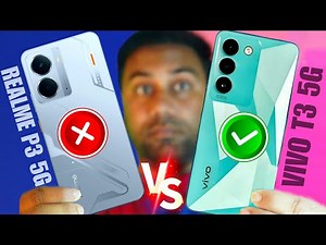 Realme P3 5G vs VIVO T3 5G Full Comparison 🔥 Best Phone Under 15000 in 2025