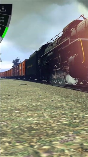 Chesapeake and Ohio k4 Trainz 3 #steamengine #train #steamlocomotive