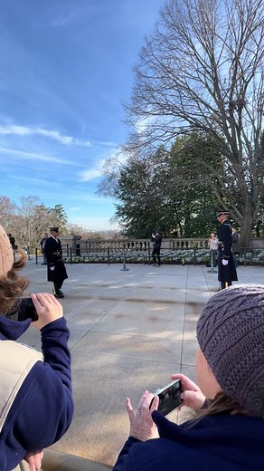 Arlington National Cemetery Honor Guard. Changing of the guard.