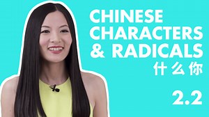 Beginner Lesson 2.2 – Chinese Characters: 你 什 么