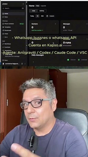 Crea tu Asistente de WhatsApp con IA (100% GRATIS) - Primeros Pasos con Capso AI