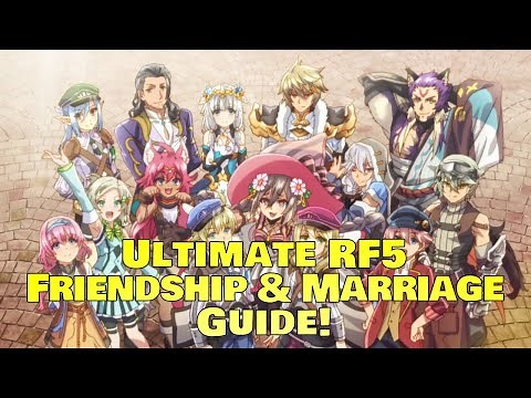 8 Ways to Increase Friendship + How to get Married in Rune Factory 5