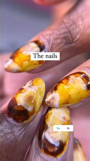 I make art on nails #nails