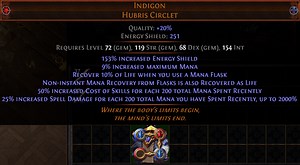 Stable, Sustained Indigon Scorching Ray!