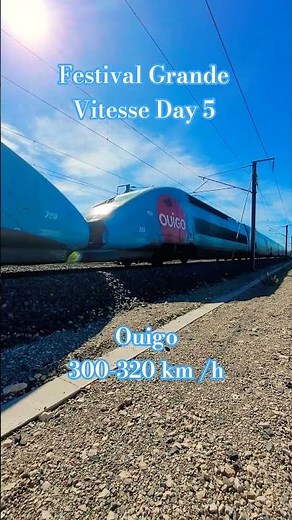 Ouigo Tgv 300-320 km/h , allez allez allez. #train #railtrack #railwaycontent #trainspotting#tgv