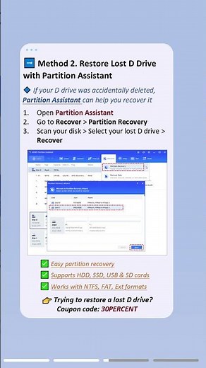 D Drive Missing in Windows 10/11? Here’s How to Restore It
