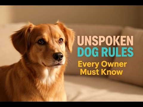 The Unspoken Rules Dogs Expect You to Follow 🐶 (Dog Behavior & Training Guide)