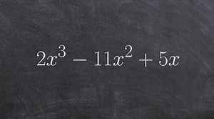 How to factor a trinomial completely over real numbers