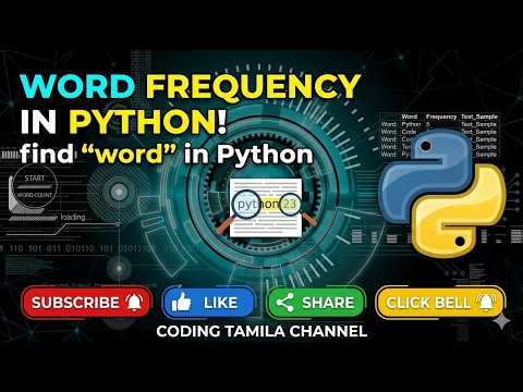 freuency of word using python program