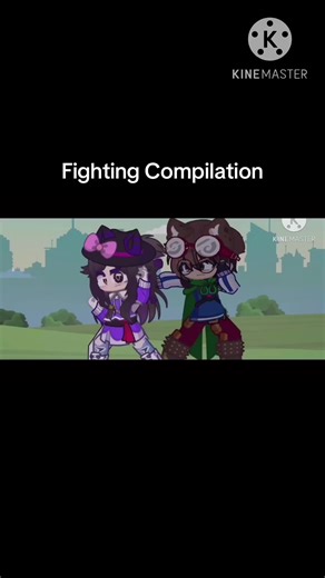 Little fight tests || Gacha Fighting Animation #fyppppppppppppppppppppppp #fypシ゚viral🖤tiktok #oclore #animation #edit #fight #combat