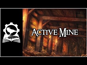 Active Mine | Workers, No voice, Boulders, Dwarves Ambience | 1 Hour #dnd