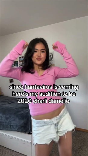 AM I THE NEW CHARLI DAMELIO FOR THE HANTAVIRUS!? #funny #shorts #viral #hantavirus #charlidamelio