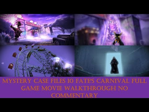 Mystery Case Files 10 Fate's Carnival Full Game Movie Walkthrough No Commentary