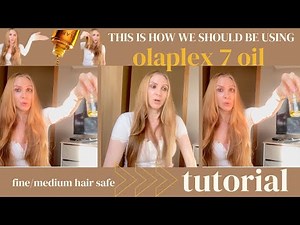 Olaplex No.7 for Fine Hair: The Game-Changer You Need! 💖