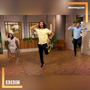 #StrictlyFitness with Graziano Di Prima😍 Graziano is inspired by the Morecambe & Wise moves performed by Susan Calman & Kevin Clifton #MorningLive | BBC Morning Live