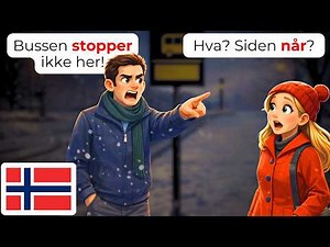 🇳🇴 15 Norwegian Express Service Conversations (A1-A2) | Beginner Dialogues