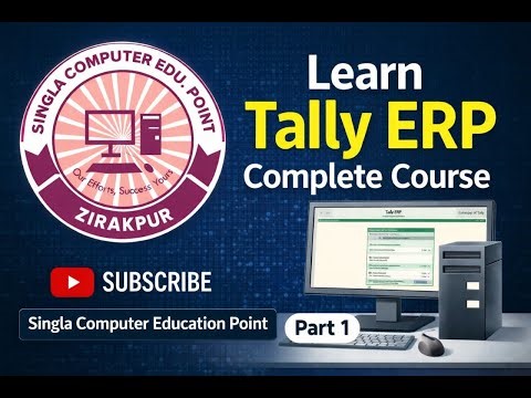 Tally Prime Full Course for Beginners | Introduction | Part 1| Singla Computer Education Point.