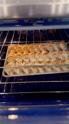 Soft, buttery crescent rolls that taste like they came straight from a bakery basket 🤤