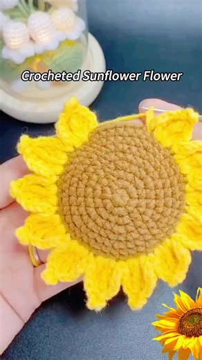 Crocheting sunflower 🌻🌻🌻 #crochet #crocheting #crochettutorial #crochetaddiction #crochetstitch #crochetstyles #crochetgift #crochetsunflower #diygift #fyp #sunflower #sunflowers #flower #crochetflower #flowers #sunflowers #SunflowerBouquet | Crochet Nature