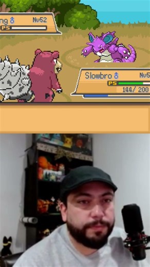 Pokémon Slowbro repartiendo terremoto #pokemon #batallapokemon #fangame #pokemonafrican #clips #game