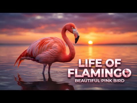 Life of Flamingo 🦩 | Beautiful Pink Birds Documentary in 4K | Nature Wildlife Film