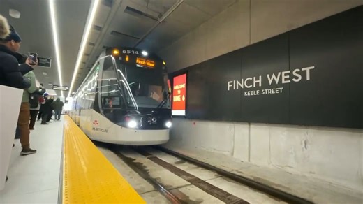 Officials with the TTC announce 'major step' with new trains for Line 2