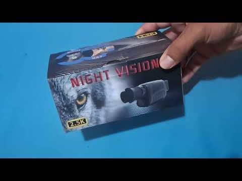 Night Vision Monocular - Unboxing