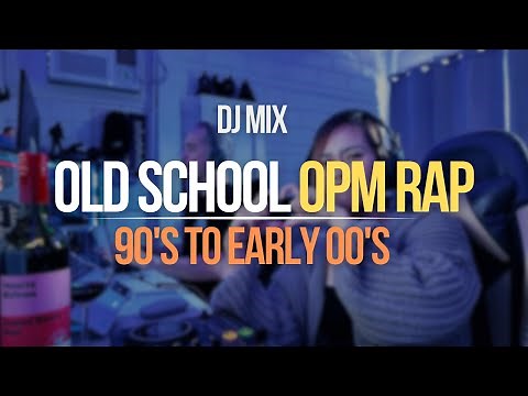 Old School 90s to early 2000s OPM Rap DJ Mix | Filipino Classics | Batang 90s