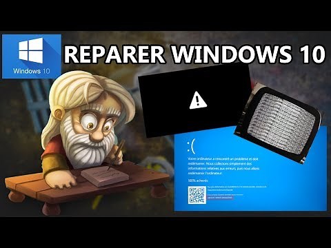 LA SOLUTION POUR RÉPARER WINDOWS 10 EN 5 MINUTES ! | Écran Bleu, Freeze, Surchauffe, Écran noir |