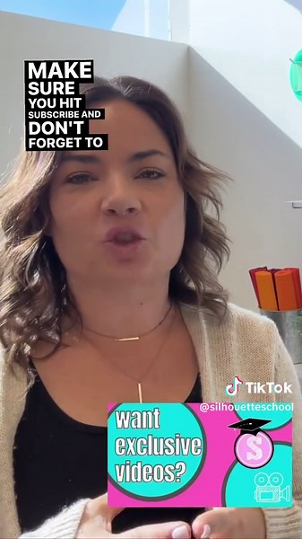 This hack makes cutting clear sticker paper SO much easier!