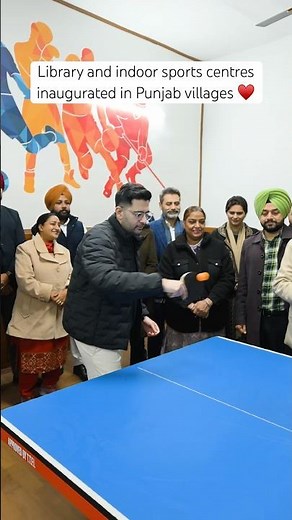 Raghav Chadha | Library Sports Centre | Punjab